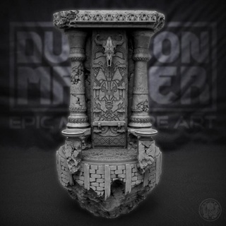 demon's gate updated dungeon master Toys & Games Tabletop 3D Printable Terrain Board Store Fantasy demon d&d dungeonmaster 3d print model - Mito3D