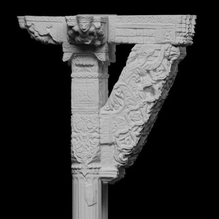 fedra column scan world india Scan the World Asia India architecture 3dprintable photogrammetry 3d print model - Mito3D
