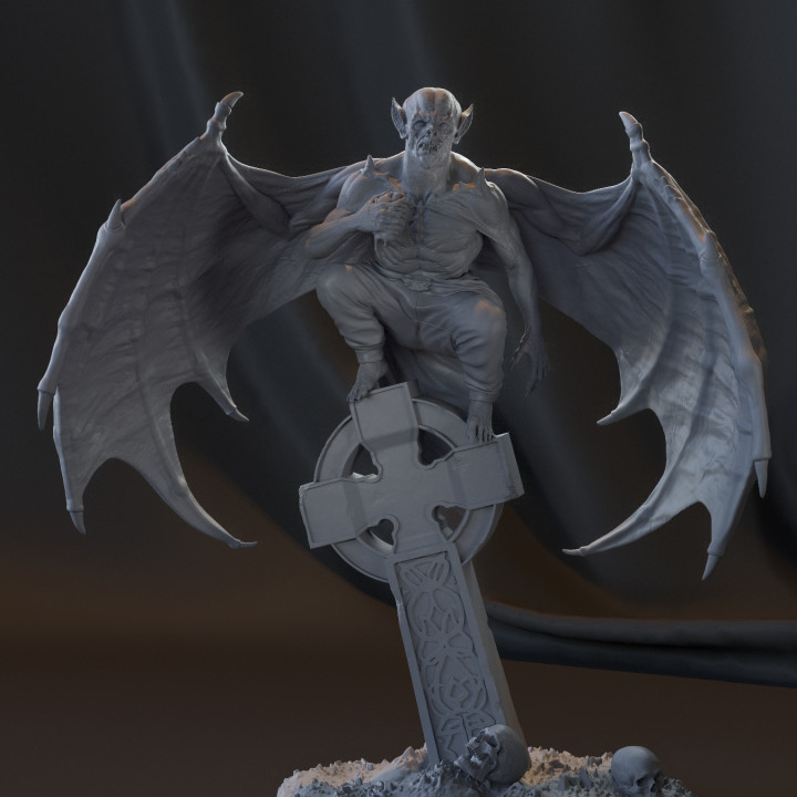 vampiro etereo scolpisce giocattoli Giochi tavolo personaggi creature fantasia universo tavola negozio creatura giochi mostro rpg volare minis d 3D print model - Mito3D
