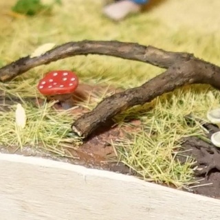 diverso fantasia funghi pacco emil casa giardino articoli per ornamenti paesaggio modello natura terreno fungo diorama impianti scenario vegetazione 3d print model - Mito3D