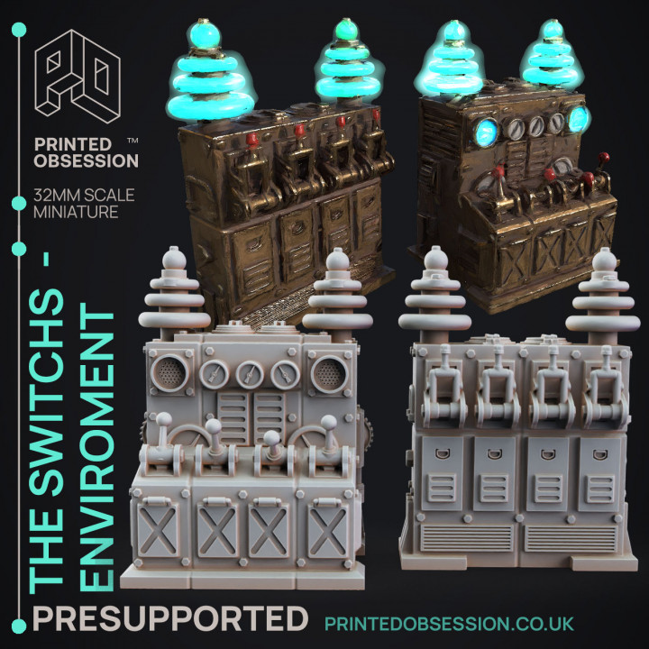 centralino spargere frankensteins mostro presupposto terreno 32mm scala stampato ossessione giocattoli Giochi tavolo 3D stampabile tavola negozio Sci Fi 3d creatura draghi dungeon fantasia gioco giochi Halloween inferno kickstarter laboratorio mini stampa rpg miniatura vigilia Marte pc Frankenstein interruttore furia cyberpunk supporti patreon Saturno edizione d dnd 5th regole esploratore mono cr10 fotone Paradiso npc ambiente ultra elegoo cr20 ttrpg 5e doni avrò pre supported statistiche illustrato interruttori ambientale labratorio 3D print model - Mito3D