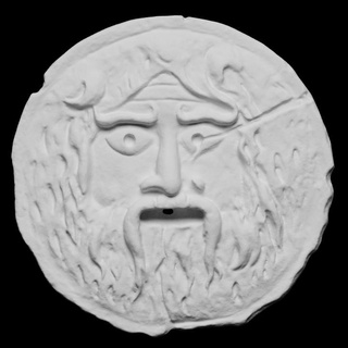 boca della Verit escanear mundo Europa Italia Roma 3d objeto escultura barba alivio fotogrametría openglam Oceanus 3d print model - Mito3D