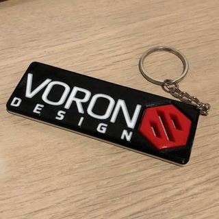 porte clés Voron conception multi colour maquina ingénierie studio ventilateur art logos mode accessoires logo filage 3d print model - Mito3D