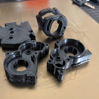 cabra - 20 transfer case skid daniel anguita  Spare Parts RC Cars Education University Engineering Science Mechanical engineering rc sporty sportsman rc crawler rccrawler rc cars rc chassis shafty rc transmission rc skid  3d print model - Mito3D