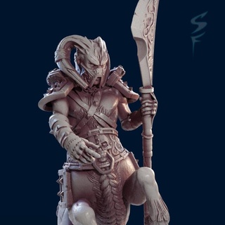 centaur warrior thesurrealfactory Toys & Games Tabletop Characters Creatures Fantasy Universe Board Store creature mythological 3d print model - Mito3D