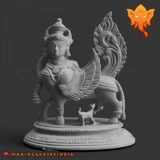 kamadhenu - mother cows mgoi Home & Garden Homeware Ornaments cow goddess hindu divine 3d print model - Mito3D