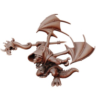 winged kobold manuel boria Toys & Games Tabletop Characters Creatures Fantasy Universe Board Store dragons dungeons fantasy warhammer miniature dnd 3d print model - Mito3D