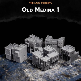 old medina 1 lazy forger Toys & Games Tabletop 3D Printable Terrain Board Store historical modern terrain miniature wargame 6mm 10mm middle-east 3d print model - Mito3D