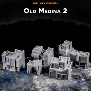 old medina 2 lazy forger Toys & Games Tabletop 3D Printable Terrain Board Store historical modern terrain miniature wargame 6mm 10mm middle-east 3d print model - Mito3D