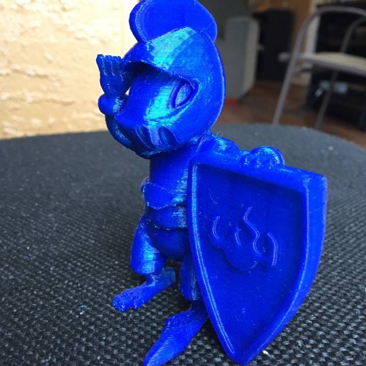 anthony stoic knight toys & games gerbil 3D print model - Mito3D