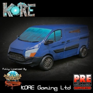 transit van 28mm modular worlds Toys & Games Tabletop Vehicles Machines Board Store car modern rpg terrain truck dead kore tabletop apocalypse walking cargo infinity scatter crisis protocol 3d print model - Mito3D