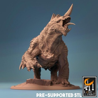 stygian guard hound lord print Toys & Games Tabletop Characters Creatures Fantasy Universe Board Store dog cerber stygianguardhound 3d print model - Mito3D