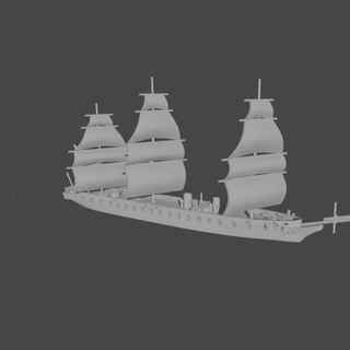 gb ironclad hms warrior 1860 henry turner Toys & Games Tabletop Vehicles Machines 3D Printable Terrain Board Store black great navy royal ship victorian britain seas 1 700 1200 3d print model - Mito3D