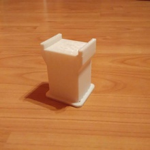 bridge support brio wood train toys & games bridgesupportbriowoodtrain 3d print model - Mito3D