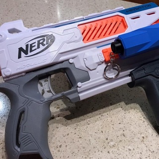 nerf tactical rail scope curtis parkinson Toys & Games Props Cosplay Replica Guns NERF epic gun torch mod slide accessorie 3d print model - Mito3D