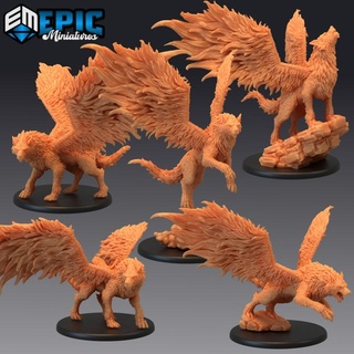 winged wolf set dire sky wolves wild flying beast mountain encounter epic-miniatures  Toys & Games Tabletop Tabletop Characters & Creatures Fantasy Universe Tabletop Tabletop Characters & Creatures Board Games Tabletop Store beast fantasy medieval monster mount rpg set sky warhammer wild wolf sla flying enemy tabletop dire dungeon mountain wolves encounter dnd winged pathfinder saddle npc pre-supported supported pre  3d print model - Mito3D