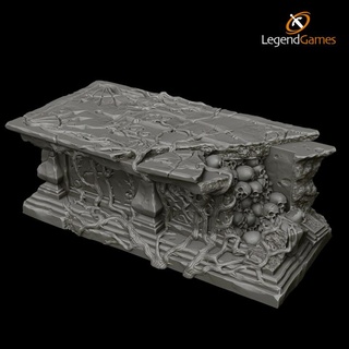 legendgames gothic crypts legend games Toys & Games Tabletop Characters Creatures Fantasy Universe Board 3D Printable Terrain rpg tomb undead grave tabletop graveyard crypt ttrpg 3d print model - Mito3D
