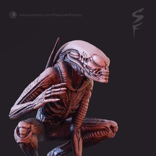 star beast thesurrealfactory Toys & Games Tabletop Characters Creatures Sci-Fi Universe Board Store alien creature horror monster sci-fi giger 3d print model - Mito3D
