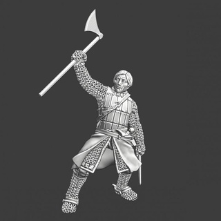 knight axe dagger northern crusades miniatures Toys & Games Tabletop Characters Creatures Fantasy Universe Board Store medieval wargaming warrior crusader 3d print model - Mito3D