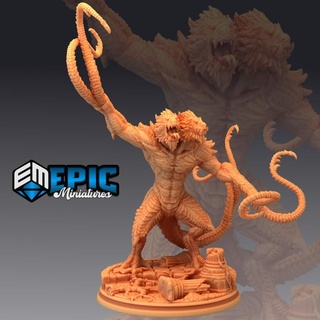 prince demons angry gargantuan tentacle beast lord abyss classic encounter epic-miniatures Toys & Games Tabletop Characters Creatures Fantasy Universe Board Store fantasy medieval monster rpg warhammer sla enemy tabletop dungeon dnd pathfinder demogorgon npc pre-supported supported pre 3d print model - Mito3D