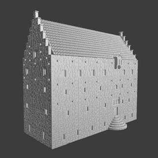 medieval castle glimmingehus northern crusades miniatures Toys & Games Tabletop Characters Creatures Fantasy Universe Board Store 3D Printable Terrain building wargaming scandinavia swedish fortified glimmingehud 3d print model - Mito3D