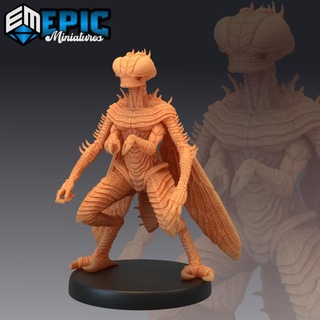 fly demon insectoid devil minion beelzebub flying hell army insect spawn epic-miniatures Toys & Games Tabletop Characters Creatures Fantasy Universe Board Store fantasy medieval monster rpg warhammer sla enemy tabletop dungeon dnd pathfinder npc pre-supported supported pre 3d print model - Mito3D