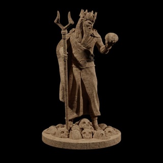 hades - wrath olympus kickstarter yourneighborknight minis Toys & Games Tabletop Characters Creatures Fantasy Universe Board Store god greek wizard mage evil sorcerer necromancer 3d print model - Mito3D