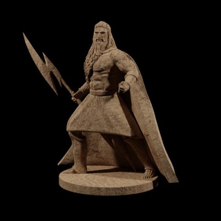 zeus - wrath olympus kickstarter yourneighborknight minis Toys & Games Tabletop Characters Creatures Fantasy Universe Board Store fighter god greek wizard mage father lightning 3d print model - Mito3D