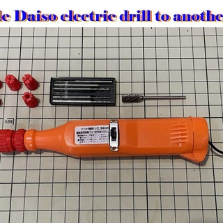 special motor shaft daiso electric drill henry wang Spare Parts Home & Garden Workshop Tools DIY / Gardening 3d print model - Mito3D