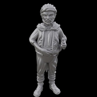 halfling sailor - pirates swashbucklers kickstarter yourneighborknight minis Toys & Games Tabletop Characters Creatures Fantasy Universe Board Store pirate sword rogue shortsword 3d print model - Mito3D