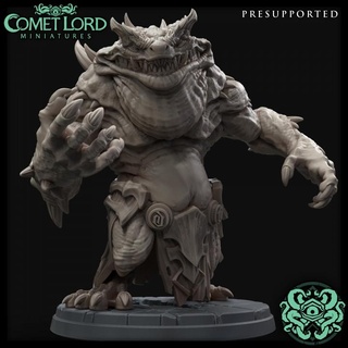 graum toad devil comet lord miniatures Toys & Games Tabletop Characters Creatures Fantasy Universe Board demon creature dragons dungeons monster evil huge dnd 5e dnd5e slaad infernal 3d print model - Mito3D