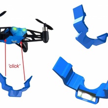 parrot horizontal cámara acción rolling spider imagen video rollingspider 3d print model - Mito3D