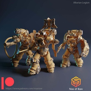 altorian legion - free sample romain dewaest Toys & Games Tabletop Characters Creatures Sci-Fi Universe Board 40k armor mini soldier space warhammer miniature scifi boardgame tabletop 40mm 28mm dnd 32mm 3d print model - Mito3D