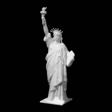 statue liberty Modell scan Skulptur bronze paris statueofliberty newyork 3d print model - Mito3D