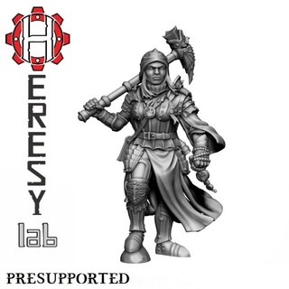 heresylab - ax046 keeper flame axia citizens old world Toys & Games Tabletop Characters Creatures Fantasy Universe Board Store dragons dungeons fantasy rpg wargaming warhammer priest adventurer sisters cleric pathfinder frostgrave mordheim sigmar citizensoftheoldworld 3d print model - Mito3D