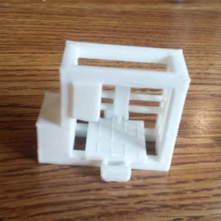 lulzbot bio impressora modelo raio bertz Construir 3D casa jardim utensílios domésticos enfeites brinquedo 3d print model - Mito3D