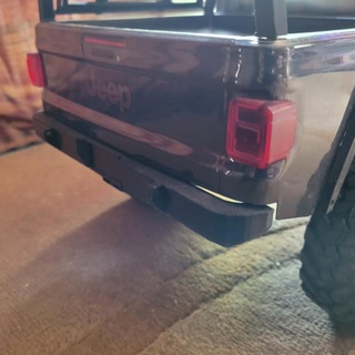 cgrc post mount rear bumper axial scx10-3 jeep gladiator chris griggs  RC Cars Store RC Cars Crawler RC Cars Scale 1:10 RC Cars Accessories Exterior rc  3d print model - Mito3D