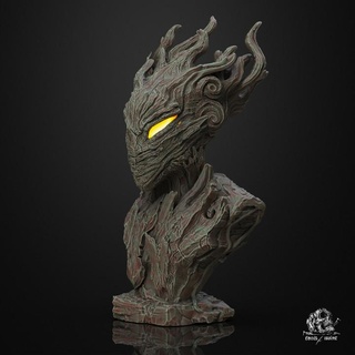 dark dryad bust pre-supported fotis mint Toys & Games Tabletop Characters Creatures Board Store Fan Art Busts 3d print model - Mito3D