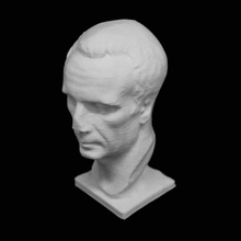 bust roman republic ny carlsberg glyptotek copenhagen scan 3d print model - Mito3D