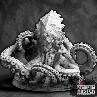 kraken prigione maestro giocattoli Giochi tavolo personaggi creature fantasia universo tavola creatura mare d dungeonmaster 3d print model - Mito3D