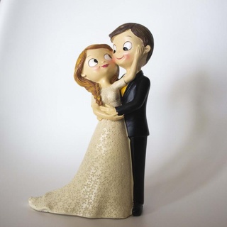 newlyweds love ilaria Education Art Home & Garden Homeware Ornaments wedding caketopper 3d print model - Mito3D
