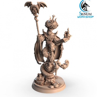 Sadaresh ótimo ofídico feiticeiro signum oficina brinquedos jogos tampo mesa personagens criaturas fantasia universo borda criatura masmorras miniaturas bruxo funcionários serpente misterioso ttrpg homem cobra pré suportado 3d print model - Mito3D