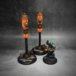 crisol Guardia lámpara bandera draganath juguetes juegos mesa accesorios caracteres criaturas Sci Fi universo tablero miniatura maquina guerra guardia 3d print model - Mito3D