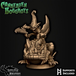 murkmire frogrider c battle yak miniatures Toys & Games Tabletop Characters Creatures Fantasy Universe Board Store fantasy horror monster scifi tabletop frog cavalry dnd toad pathfinder greenskin eldritch battleyakminiatures 3d print model - Mito3D