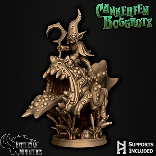 murkmire frogrider f battle yak miniatures Toys & Games Tabletop Characters Creatures Fantasy Universe Board Store fantasy horror monster scifi tabletop frog cavalry dnd toad pathfinder greenskin eldritch battleyakminiatures 3d print model - Mito3D