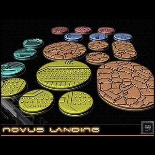 sci fi Basen Novus Landung Evan carothers Mini scifi 3d print model - Mito3D