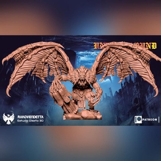 Farsça Varghulf rakovandetta oyuncaklar oyunlar masaüstü karakterler yaratıklar fantezi Evren yazı tahtası mağaza ölümsüz vampir savaş oyunları Warhammer minyatür 3dprinting Warhammerfantasy aos çekici topluluğu kont 3d print model - Mito3D
