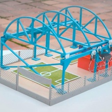polideportivo domotizado brinquedos games 3d print model - Mito3D