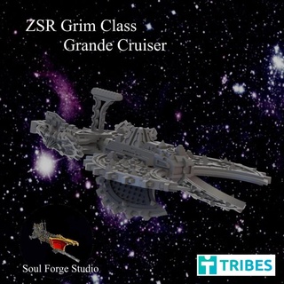 zsr grim class grande cruiser soul forge studio Toys & Games Tabletop Characters Creatures Sci-Fi Universe Vehicles Machines Board Store zombiespacerobots 3d print model - Mito3D