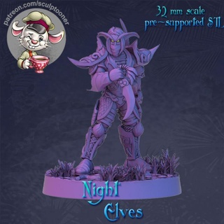 gece elf haydut sakin adam heykeltıraş oyuncaklar oyunlar masaüstü masaüstü karakterler yaratıklar fantezi Evren masaüstü masaüstü karakterler yaratıklar yazı tahtası oyunlar masaüstü elf fantezi Warcraft haydut dnd 32mm 3d print model - Mito3D